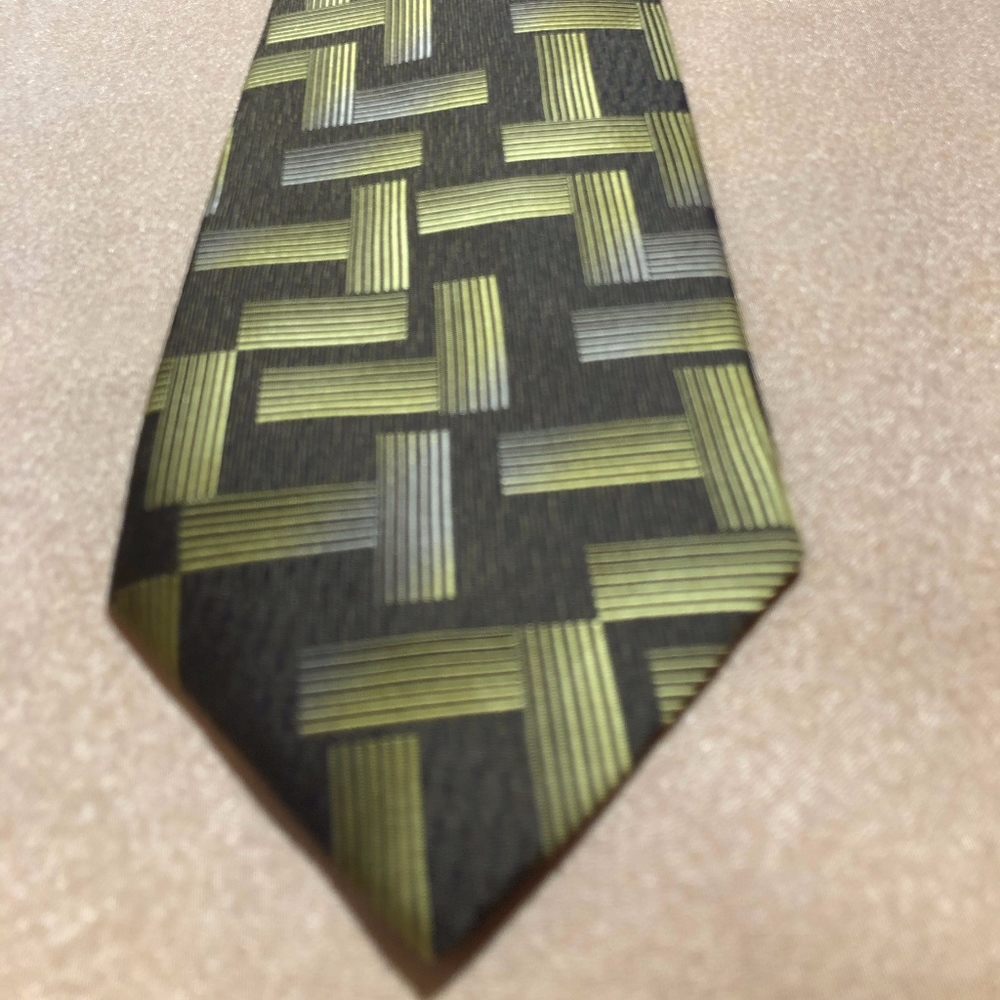 Jhane Barnes Platinum necktie - Made in Japan